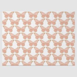 Glitzer Butterflies Serie Design 3 Seidenpapier