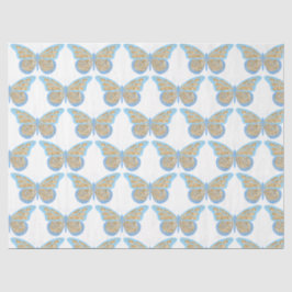 Glitzer Butterflies Serie Design 8 Seidenpapier