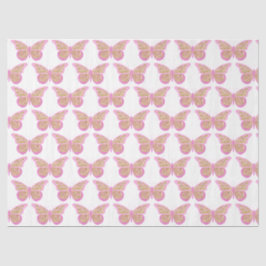 Glitzer Butterflies Serie Design 9 Seidenpapier