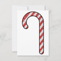 Glitzer Candy Cane