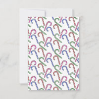 Glitzer Candy Cane Pattern