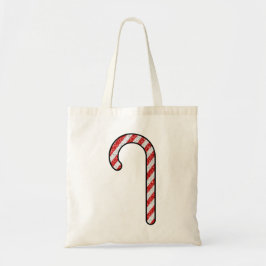 Glitzer Candy Cane Tragetasche