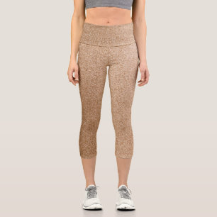 Glitzer Capri Leggings