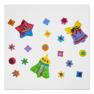 Glitzer Clay Perfect Poster