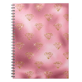 Glitzer Diamonds Notizblock