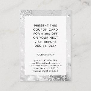 Glitzer Discount Card Rabattkarte