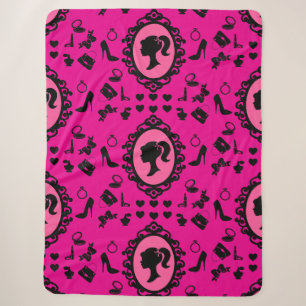 Glitzer Doll Birthday Pink Glam Fashion Sherpadecke