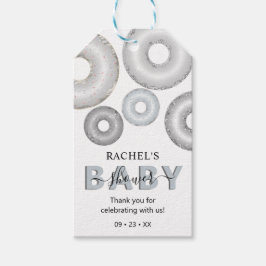 Glitzer Donut Baby Sprinkle Baby Boy Dusche Geschenkanhänger
