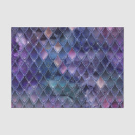 Glitzer Dragon Scales-Muster Seidenpapier