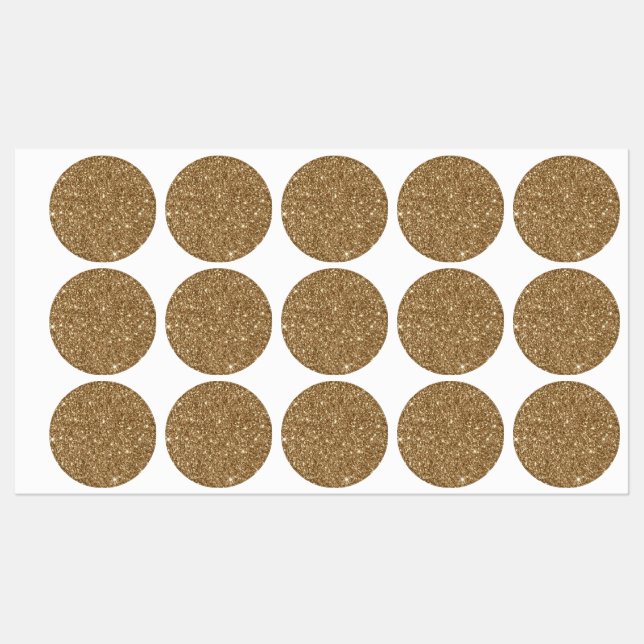 Glitzer drucken etiketten (Blatt)