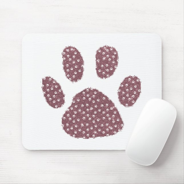 Glitzer-Druckknöpfe Mousepad (Mit Mouse)