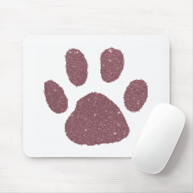 Glitzer-Druckknöpfe Mousepad (Mit Mouse)