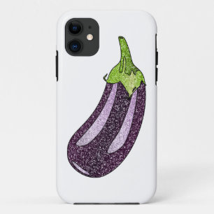 Glitzer Eggplant Case-Mate iPhone Hülle