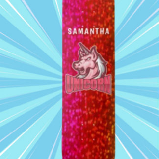 Glitzer Einhorn Skateboard
