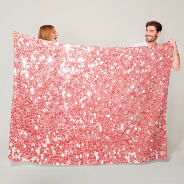 Glitzer Fleece Blanket (Beispiel)