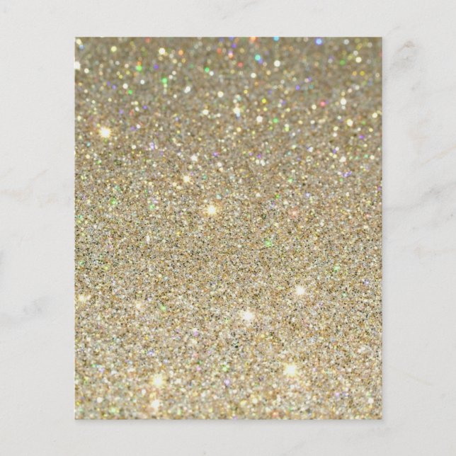 Glitzer-Flyer Flyer (Vorne)