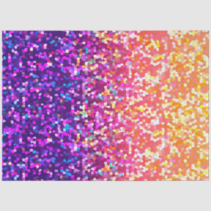 Glitzer für Gewebepapier Seidenpapier