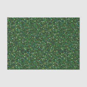 Glitzer für grüne Imitate Seidenpapier