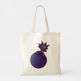 Glitzer Galaxy Bomb Tragetasche