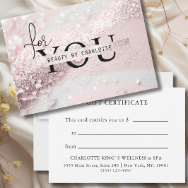 GLITZER-GESCHÄFTSUNTERNEHMENSBESCHEINIGUNG | für S