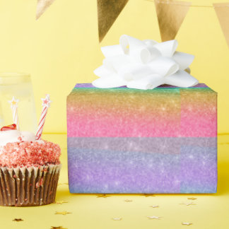 Glitzer Geschenkpapier