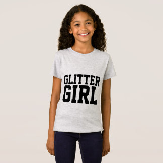 GLITZER GIRL T - SHIRT