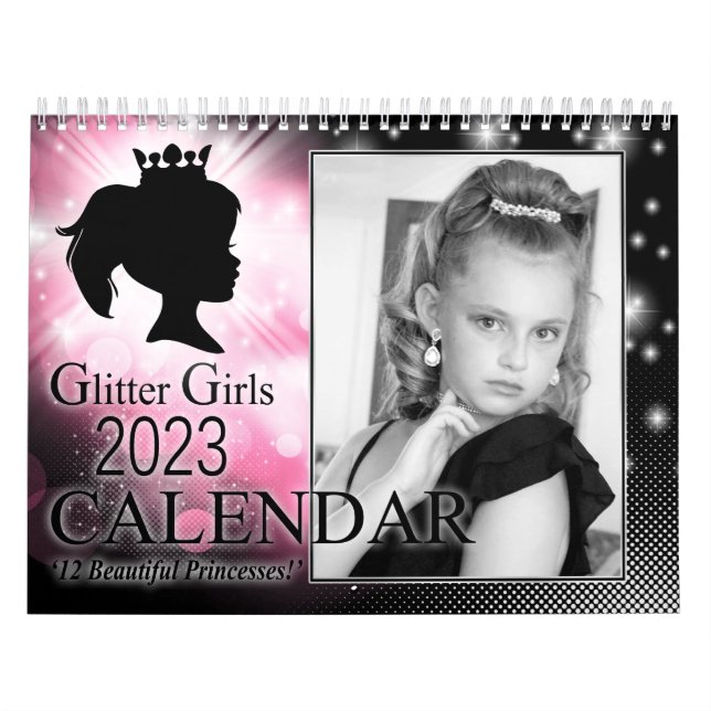 Glitzer Girls 2023 Kalender (Titelbild)