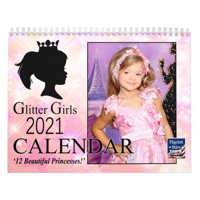 Glitzer Girls Calendar 2021 Kalender (Titelbild)
