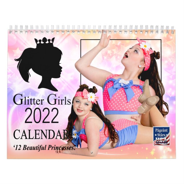 Glitzer Girls Calendar 2022 Kalender (Titelbild)
