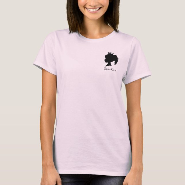 Glitzer Girls T - Shirt (Vorderseite)