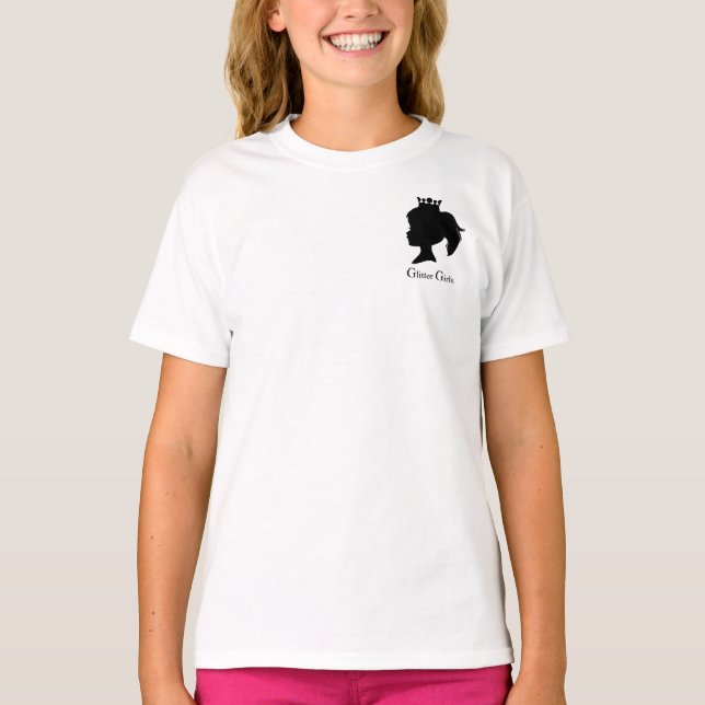 Glitzer Girls T - Shirt (Vorderseite)