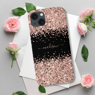 Glitzer Girly Sparkle Sweet 16 Blush Pink Case-Mate iPhone Hülle