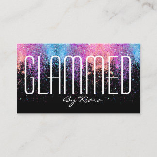 Glitzer Glam Business Cards Visitenkarte
