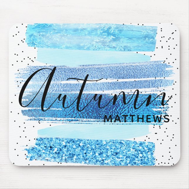 Glitzer Glam Mousepad (Vorne)