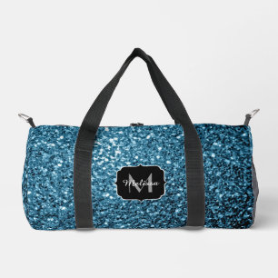 Glitzer-Glitzern für hellblaue Imitate Duffle Bag