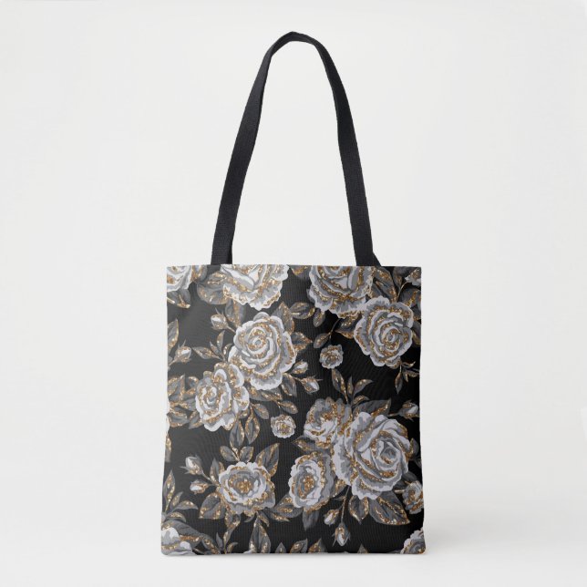 Glitzer Gold Floral: Sparkle Vintag. (Vorderseite)