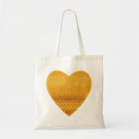 Glitzer Gold Heart Wedding
