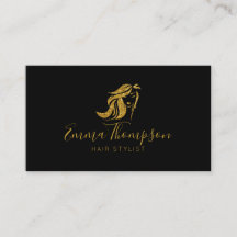 Glitzer Gold Luxus Business Card