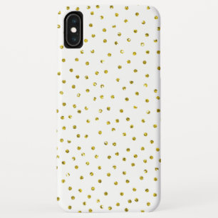 Glitzer-Goldconfetti, veränderbare Case-Mate iPhone Hülle