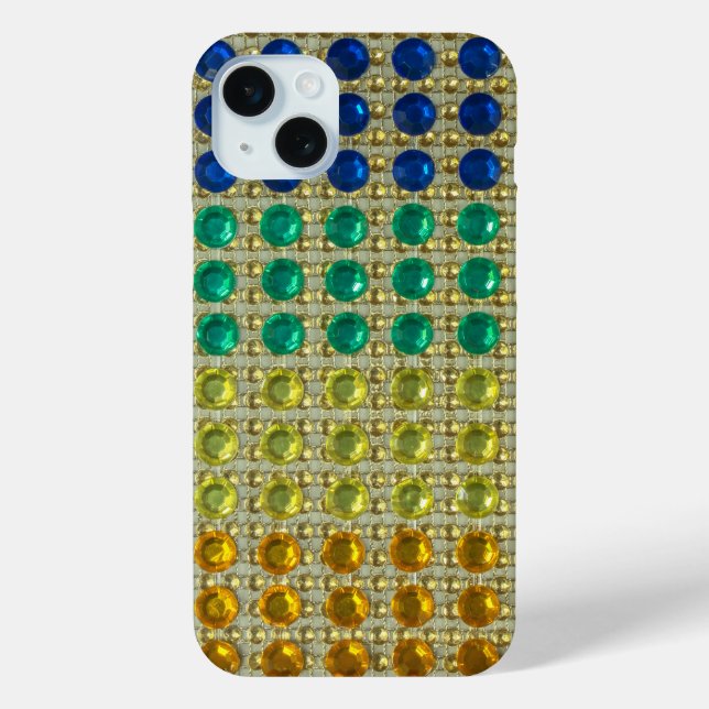 Glitzer grün gelb blau sparkleiPhone Gehäuse Case-Mate iPhone Hülle (Rückseite)