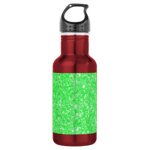 Glitzer-Grün Trinkflasche
