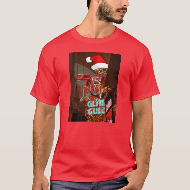 Glitzer Gulch Weihnachten T-Shirt (Vorderseite)
