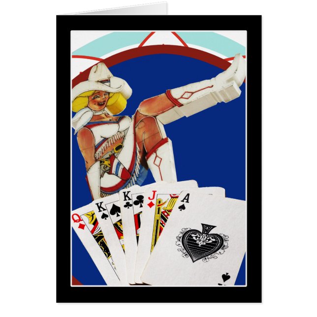 Glitzer Gultch Sally Poker Chip (Vorne)