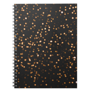 Glitzer-Hintergrund Gold-Textur Notizblock