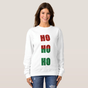 Glitzer ho ho women Sweatshirt