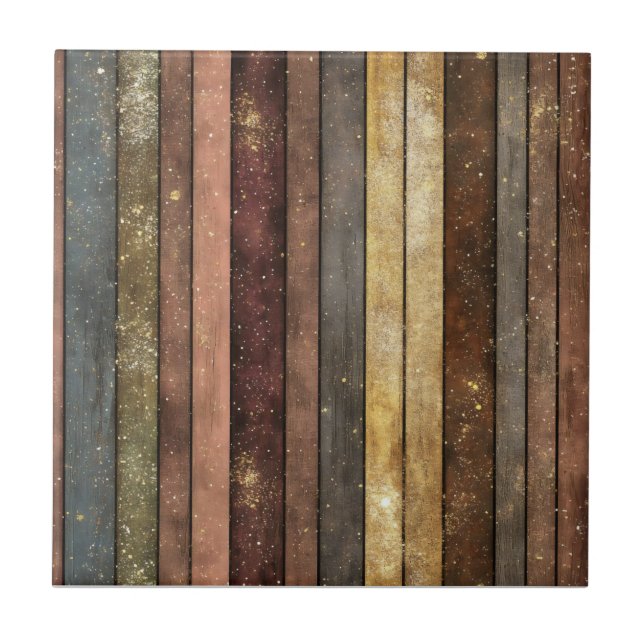 Glitzer-Holzpappmuster Fliese (Vorderseite)