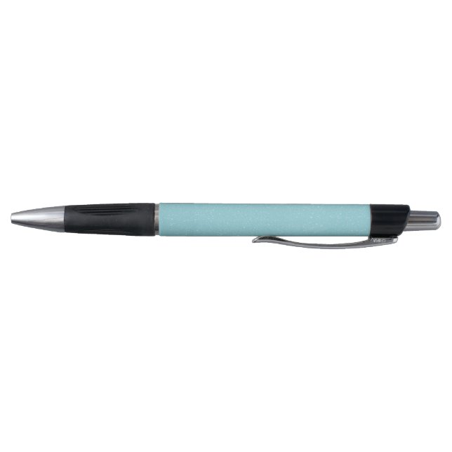 Glitzer Ice Blue Pen - Ideal für Bulk Orders Kugelschreiber (Unterseite)