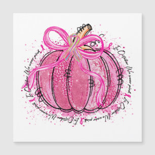 Glitzer in Lissabon im Oktober Wir tragen Pink Magnetkarte