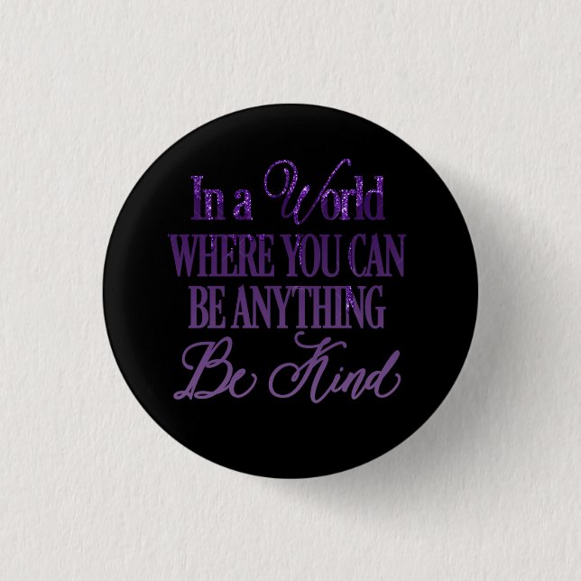 Glitzer-Inspirations-Button Button (Vorderseite)