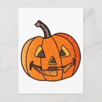 Glitzer Jack O'Lantern